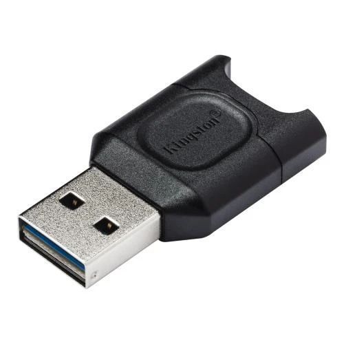 Кардридер USB Kingston MobileLite Plus, Black (MLPM) 5940510 фото