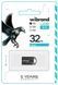 Флеш накопичувач USB 32Gb Wibrand Hawk, Black, USB 2.0 (WI2.0/HA32M1B) 8602410 фото 2