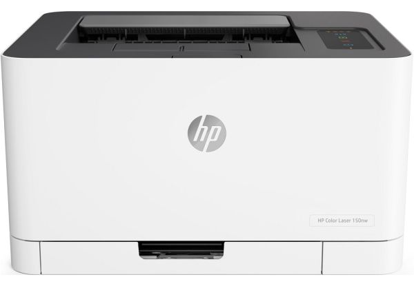 Принтер лазерный цветной A4 HP Color Laser 150nw, White/Grеy (4ZB95A) 5518350 фото
