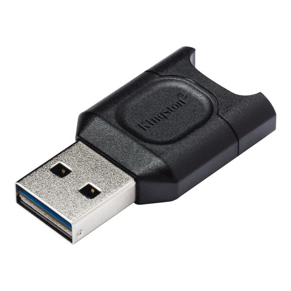 Картридер внешний Kingston MobileLite Plus, Black, USB 3.2, для microSD (MLPM) 5940510 фото