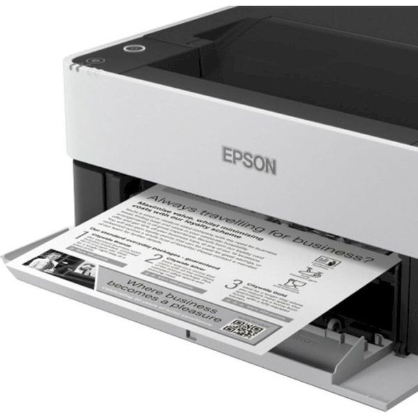 Принтер струйный ч/б A4 Epson EcoTank M1140, Grey (C11CG26405) 8989800 фото