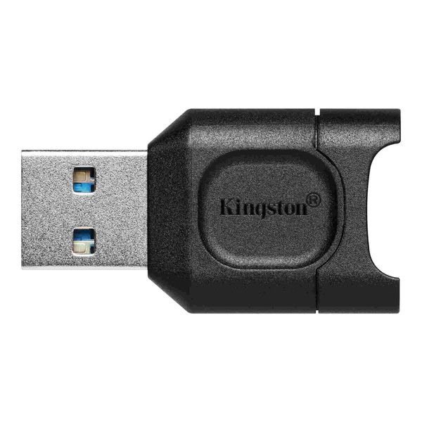 Картридер внешний Kingston MobileLite Plus, Black, USB 3.2, для microSD (MLPM) 5940510 фото