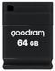 Флеш накопичувач USB 64Gb Goodram UPI2, Black, USB 2.0 (UPI2-0640K0R11) 8365890 фото 1