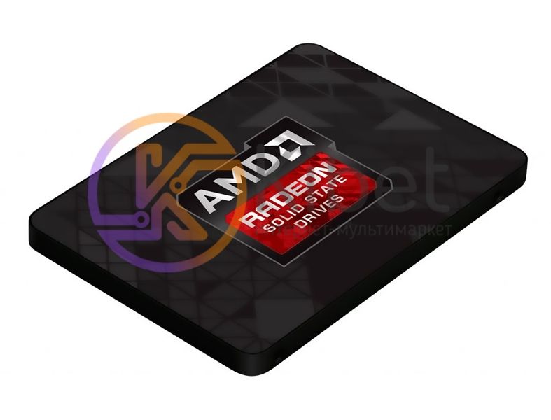 Твердотельный накопитель 240Gb, AMD Radeon R3, SATA3, 2.5', TLC, 530 472 MB s (R 4730520 фото