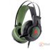 Навушники A4Tech J437 Bloody, Army Green, USB, ігрові з мікрофоном, підтримка звуку 7.1, неонове підсвічування 7 кольорів 4852380 фото 2