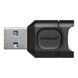 Картридер зовнішній Kingston MobileLite Plus, Black, USB 3.2, для microSD (MLPM) 5940510 фото 1