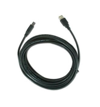 Кабель USB - USB BM 4.5 м Cablexpert Black (CCP-USB2-AMBM-15) 4036740 фото