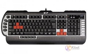 Клавиатура A4Tech X7-G800V Black, USB, игровая 985950 фото