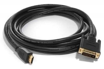 Кабель HDMI - DVI 5 м Black, 2 феритові фільтри, 24pin (9154) 1013520 фото