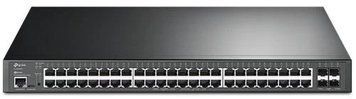 Коммутатор TP-LINK TL-SG3452XP, Black 7838280 фото