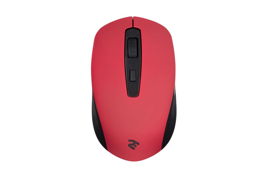 Миша 2E MF211, Red, бездротова, оптична, 800/1200/1600 dpi, 4 кнопки, 10 м, USB (2E-MF211WR) 5592330 фото
