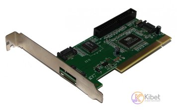 Контролер PCI - SATA Atcom VIA 6421 chipset SATA(3port)+IDE (1port) PCI 3993390 фото