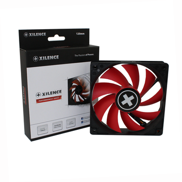 Вентилятор 120 мм, Xilence XF039, Black/Red (XPF120.R) 5979990 фото