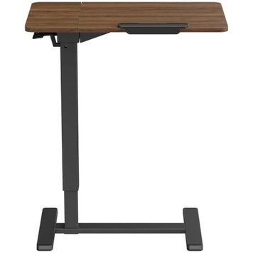 Комп'ютерний стіл приставний OfficePro ODM320DW, Dark Wood/Black 9399720 фото
