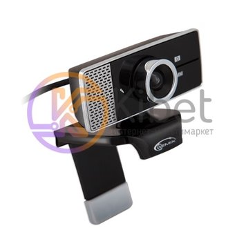 Web камера Gemix F10 Black, 1.3 Mpx, 640x480, USB 2.0, встроенный микрофон 3814230 фото