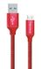 Кабель USB - micro USB 1 м ColorWay Red, 2.1A (CW-CBUM002-RD) 5012520 фото 1