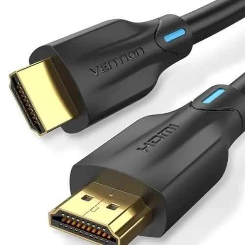 Кабель HDMI (M) - HDMI (M), 5 м, Black, Vention, V2.1 (AANBJ) 9206820 фото