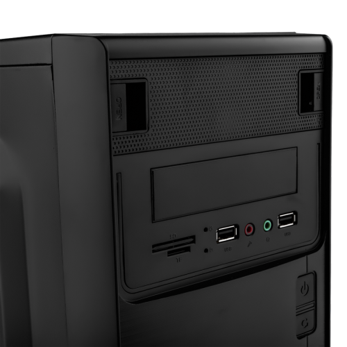 Корпус LogicPower 6103 Black, 400 Вт, Micro ATX 5087790 фото