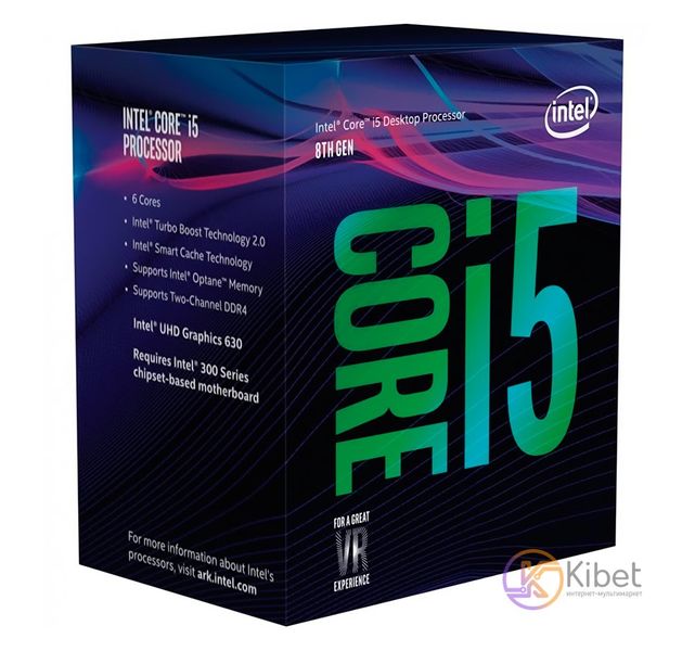 Процессор Intel Core i5 (LGA1151) i5-8600, Box, 6x3.1 GHz (Turbo Boost 4.2 GHz), 4764420 фото