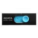 Флеш накопичувач USB 64Gb ADATA UV220, Black/Blue, USB 2.0 (AUV220-64G-RBKBL) 8354520 фото 2
