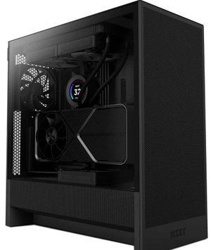 Корпус NZXT H5 Flow Black (CC-H52FB-01) 9029340 фото