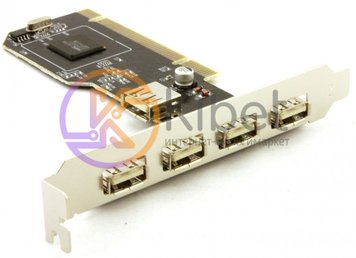 Контроллер PCI - USB 2.0 (4 + 1 Порт) NEC 154770 фото
