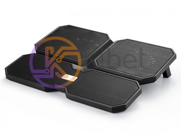 Подставка для ноутбука до 15.6' DeepCool Multi Core X6, Black, 2x10 см + 2x14 см 3514950 фото