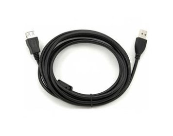 Кабель-подовжувач USB 1.5 м Atcom Black, феритовий фільтр (17206) 3884670 фото