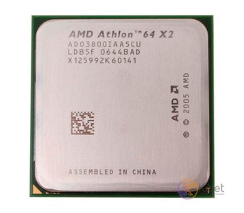 Процессор AMD (AM2) Athlon 64 X2 3800+, Tray, 2x2,0 GHz, L2 1Mb, Windsor, 90 nm, 4049100 фото