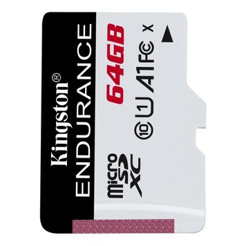 Карта пам'яті microSDXC, 64Gb, Kingston High Endurance, без адаптера (SDCE/64GB) 5467650 фото