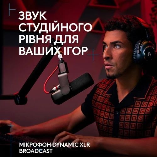 Микрофон Logitech G Yeti Studio Active Dynamic, White (L988-000566) 9070800 фото