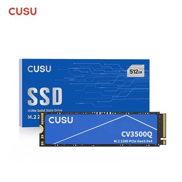 Твердотільний накопичувач SSD 512Gb, CUSU CV3500Q, PCI-E 3.0 x4, M.2 (KS2G6512DS) 9481440 фото