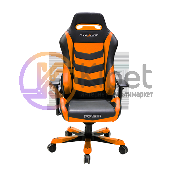 Игровое кресло DXRacer Iron OH IS166 NO Black-Orange (60410) 5320650 фото