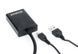 Перехідник VGA (M) - HDMI (F), Cablexpert, Black, 15 см (A-VGA-HDMI-01) 5744940 фото 4