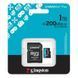 Карта пам'яті microSDXC, 1Tb, Kingston Canvas Go! Plus, SD адаптер (SDCG4/1TB) 9198930 фото 3