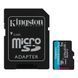 Карта пам'яті microSDXC, 1Tb, Kingston Canvas Go! Plus, SD адаптер (SDCG4/1TB) 9198930 фото 1