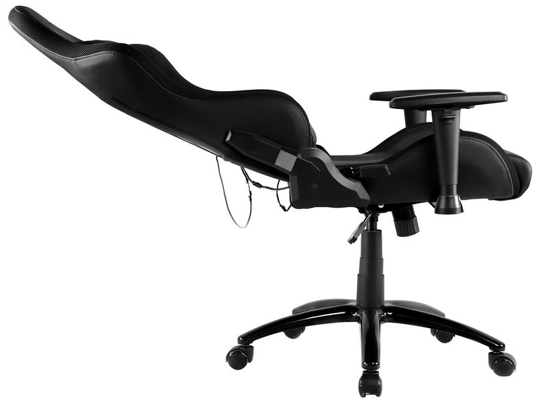 Игровое кресло 2E GAMING OGAMA RGB, Black, ПУ кожа, RGB-подсветка (2E-GC-OGA-BKRGB) 7120560 фото