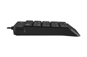 Клавіатура A4Tech FK13P Fstyler, Black, USB, цифрова (Numeric), 18 низькопрофільних клавіш 6180030 фото