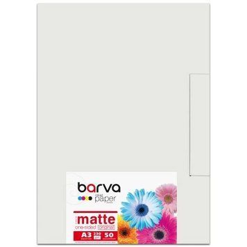 Фотопапір Barva, матовий, A3, 230 г/м&sup2;, 50 арк, серія "Original" (IP-A230-123) 3335580 фото