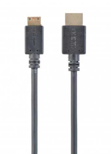 Кабель HDMI (M) - mini HDMI (M), 1.8 м, Black, Cablexpert, V1.4 (CC-HDMI4C-6) 6216960 фото