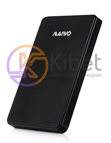 Карман внешний 2,5' Maiwo K2503DU2 Black SATA SSD HDD через USB2.0 безвинтов. кр 5074050 фото