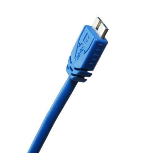 Кабель USB 3.0 AM - microUSB (5P), 0.5 м, Blue, Extradigital (KBU1625) 5155200 фото