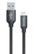 Кабель USB - Lightning 1 м ColorWay Black, 2.1A (CW-CBUL004-BK) 5012370 фото 1