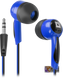 Навушники Defender Basic 604, Black/Blue, 3.5 мм, вакуумні, 85 дБ, 32 Ом, 1.1 м (63608) 4990710 фото 3