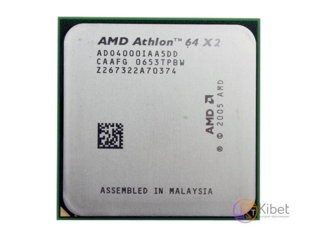 Процессор AMD (AM2) Athlon 64 X2 4000+, Tray, 2x2,1 GHz, L2 1Mb, Brisbane, 65 nm 4555380 фото