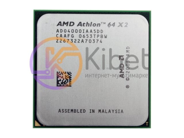 Процессор AMD (AM2) Athlon 64 X2 4000+, Tray, 2x2,1 GHz, L2 1Mb, Brisbane, 65 nm 4555380 фото