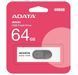 Флеш накопичувач USB 64Gb ADATA UV220, White/Grey, USB 2.0 (AUV220-64G-RWHGY) 8354580 фото 3