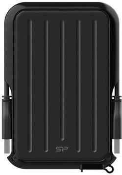 Внешний жесткий диск 1Tb Silicon Power Armor A66, Black (SP010TBPHD66SS3K) 7574970 фото