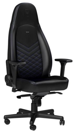 Ігрове крісло Noblechairs ICON, Black/Blue (NBL-ICN-PU-BBL) 8346540 фото