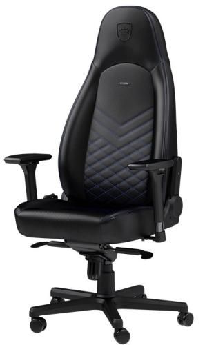 Ігрове крісло Noblechairs ICON, Black/Blue (NBL-ICN-PU-BBL) 8346540 фото